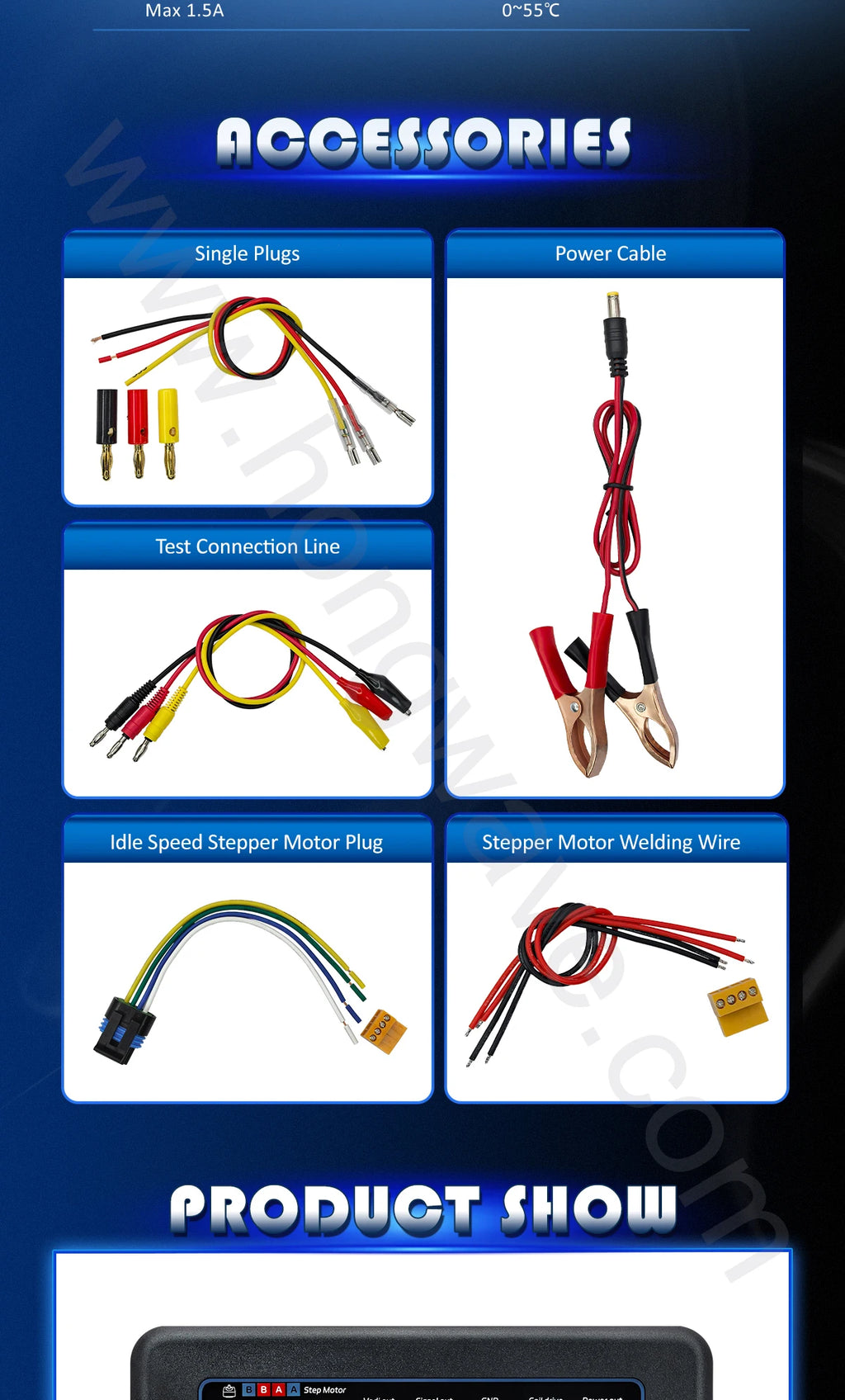 QDB 3A 4A QDB-5A Automotive Actuator Tester Oscilloscope Multimeter PWM Signal Generator Stepper Motor Driver Ignition Coil Tool