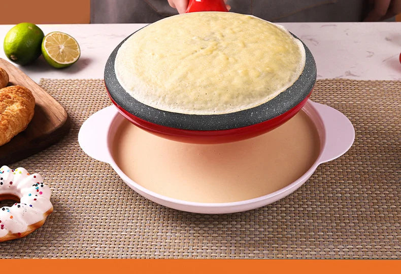 Cake Maker Machine Electric Crepe Maker Breakfast Pizza Baker Pancake Baking Pan Non-Stick Pan Chinese Spring Roll Cooking Pan