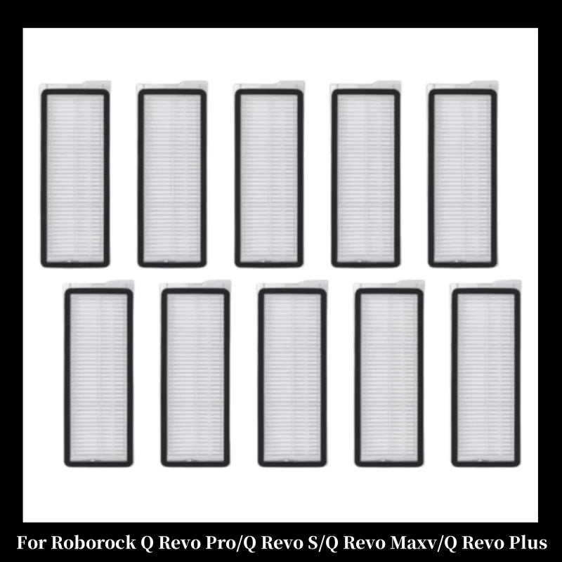Filter For Roborock Q Revo Pro/Q Revo S/Q Revo Maxv/Q Revo Plus Robot Vacuum Cleaner Replacements Accessories HEPA Filters