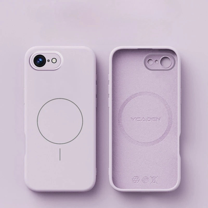 Original Liquid Soft Silicone For Magsafe Wireless Charge Magnetic Case For iPhone 16 Plus 15 14 13 12 Pro Max 11 Cover