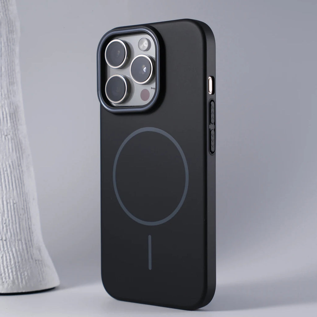 Luxury Original Hard PC For Magsafe Case for iPhone 16 15 14 Pro Max 13 12 Mini 11 Pro Plus Shockproof Matte Thin Magnetic Cover