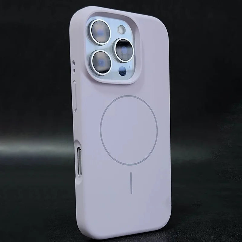 Original Silicone Matte Magnetic Case For iPhone 16 15 Plus 14 13 12 11 Pro Max For Magsafe Wireless Charging Soft Armor Cover