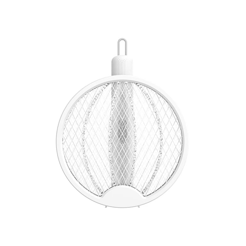 Foldable Electric Mosquito Swatter 3-in-1 Electric Mosquito Killer Rechargeable Wall-Mounted Mosquito Swatter Anti-mosquito Lamp