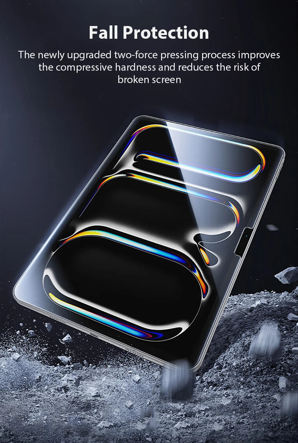 Tempered Glass For Ipad Pro 13 12.9 2024 Air 11 5 4 3 2 1 M4 M2 Screen Protector For 10 9 9th 10th Generacion Mini 7 6 10.2 Film