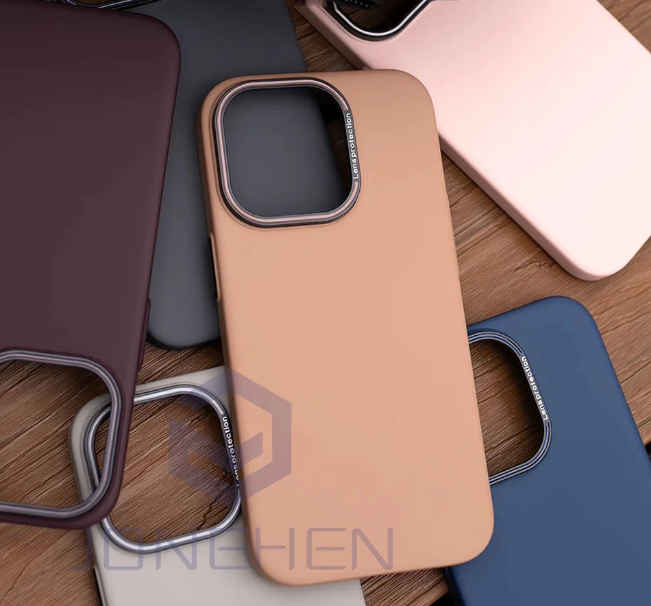 Retro Ultra Thin Matte Hard Case For iPhone Air 15 14 Plus 13 12 16 17 Pro Max Shockproof Slim Silky Skin Solid Color PC Cover