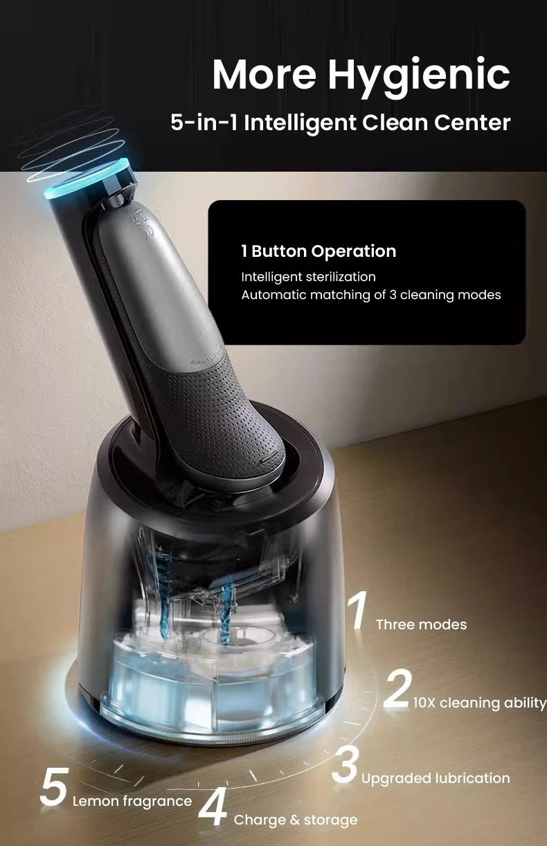 Braun Series 7 Pro Electric Razor 3 Floating Blades Rechargeable Shaver 72-G7000cc 72-G1200s with Travel Case Brush Charger