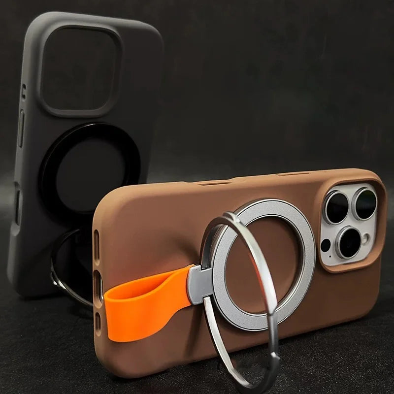 Original Silicone Matte Magnetic Case For iPhone 16 15 Plus 14 13 12 11 Pro Max For Magsafe Wireless Charging Soft Armor Cover