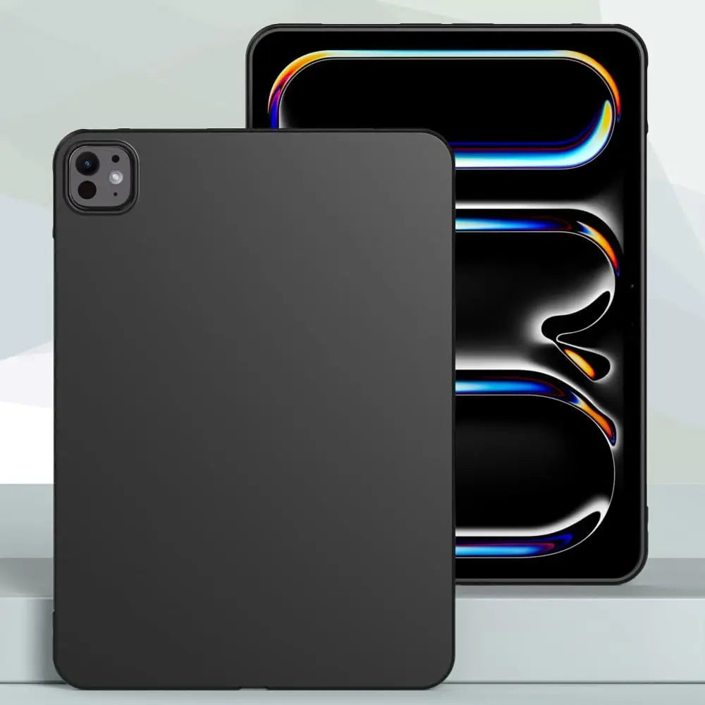 Tablet Case For iPad 5th 6th 7th 8th 9th 10th Mini Air 1 2 3 4 5 6 11 13 2024 Pro 11 12.9 13 10.5 9.7 Black Protective Cover