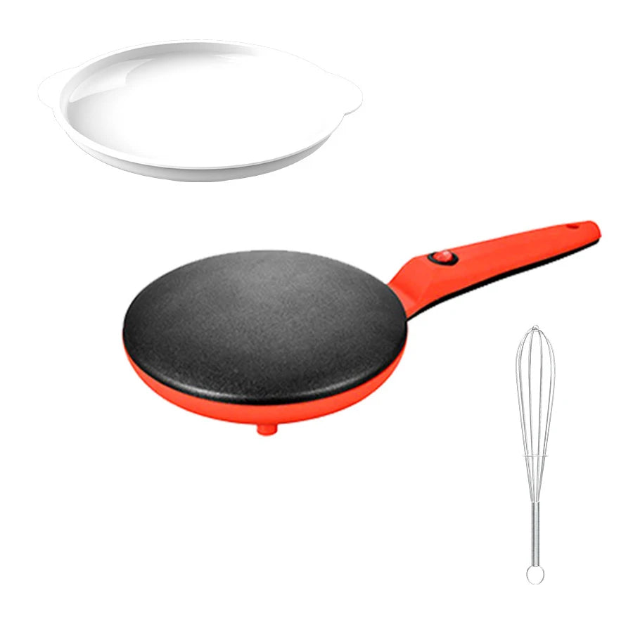 Cake Maker Machine Electric Crepe Maker Breakfast Pizza Baker Pancake Baking Pan Non-Stick Pan Chinese Spring Roll Cooking Pan