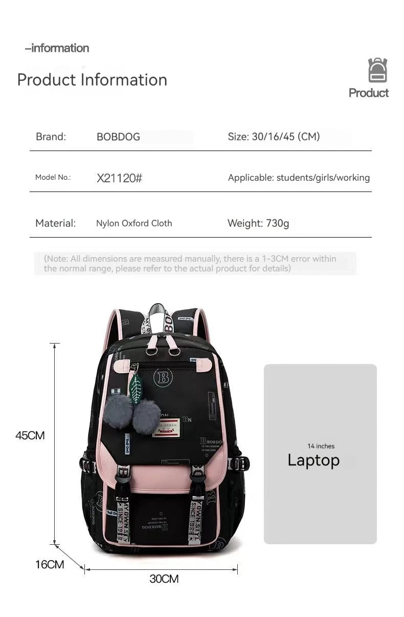 Fengdong large school bags for teenage girls USB port canvas schoolbag student book bag fashion black pink teen school backpack