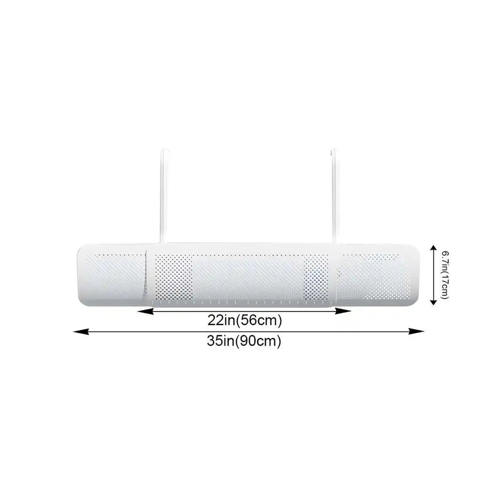 Anti-Direct Blowing Air Conditioning Wind Deflector Wall-Mounted Outlet Baffle Hanging Conditioning Guide Cover