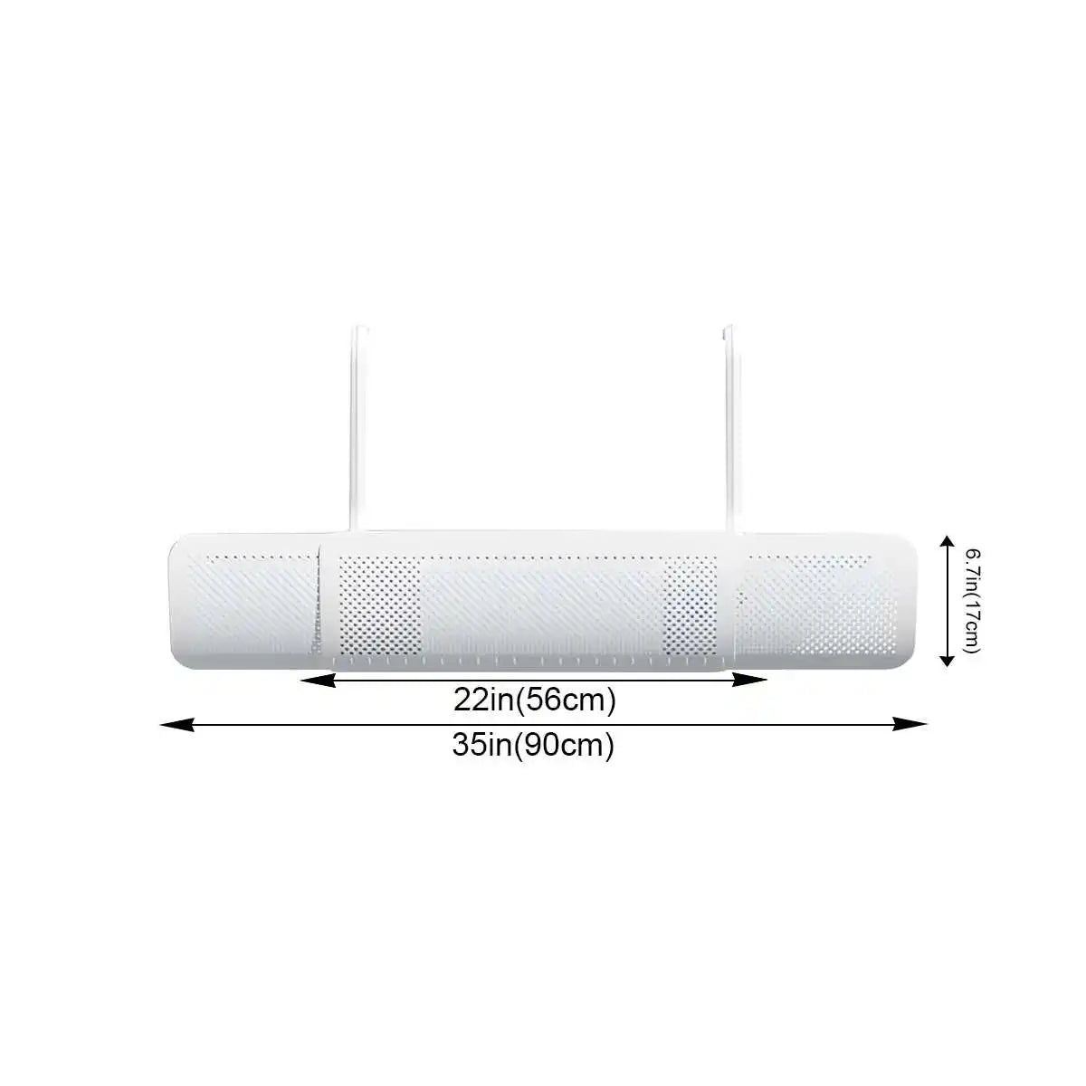 Anti-Direct Blowing Air Conditioning Wind Deflector Wall-Mounted Outlet Baffle Hanging Conditioning Guide Cover