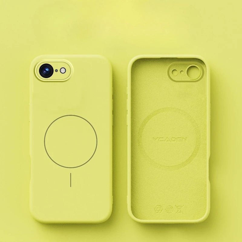 Original Liquid Soft Silicone For Magsafe Wireless Charge Magnetic Case For iPhone 16 Plus 15 14 13 12 Pro Max 11 Cover