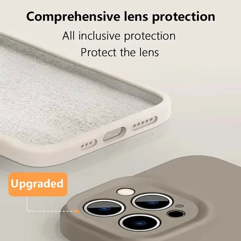 Original Liquid Soft Silicone For Magsafe Wireless Charge Magnetic Case For iPhone 16 Plus 15 14 13 12 Pro Max 11 Cover