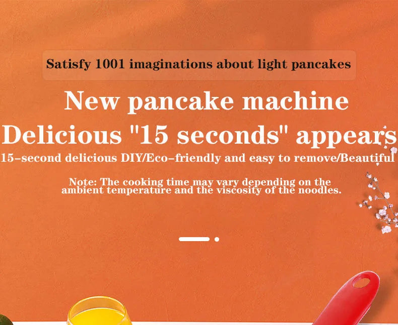 Cake Maker Machine Electric Crepe Maker Breakfast Pizza Baker Pancake Baking Pan Non-Stick Pan Chinese Spring Roll Cooking Pan