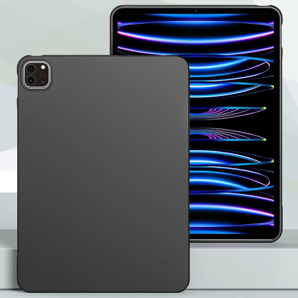 Tablet Case For iPad 5th 6th 7th 8th 9th 10th Mini Air 1 2 3 4 5 6 11 13 2024 Pro 11 12.9 13 10.5 9.7 Black Protective Cover