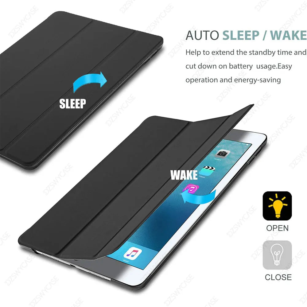 Case for iPad 9th/8th/7th Gen(2021/2020/2019)10.2 inch,for iPad Air 3rd 10.5" 2019 /iPad Pro 10.5" 2017,Auto Sleep / Wake Cover