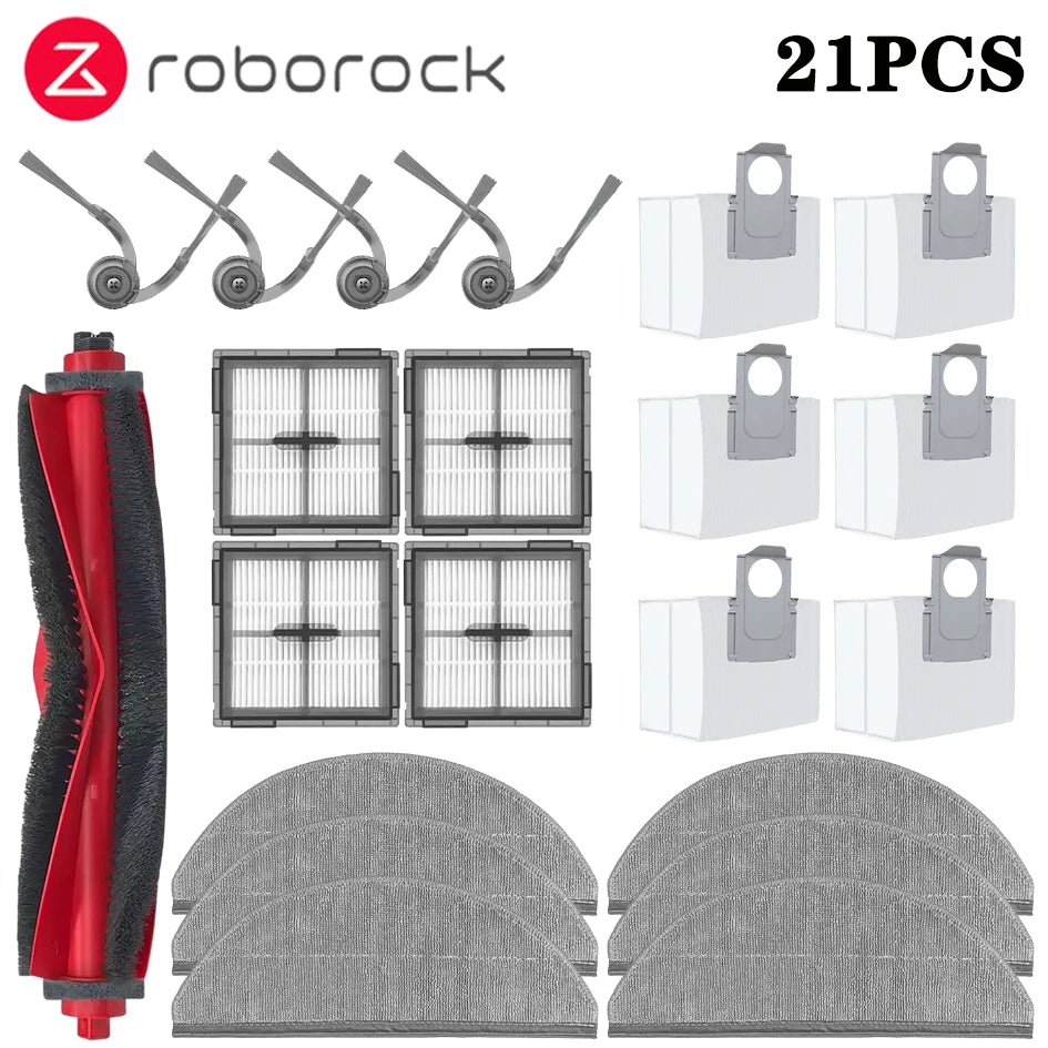 Roborock Q10 X5 / Q10 PF / Q10P / Q8+ / Q8 Max Pro Plus Replacement Parts Accessories Main Side Brush Hepa Filter Mop Dust Bag