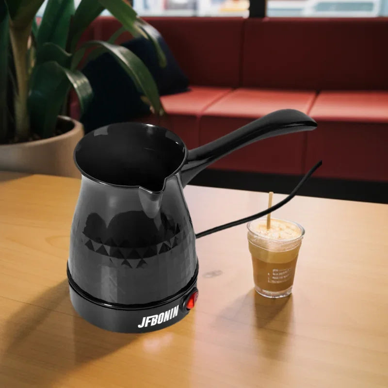 0.35L Electric Turkish Plastic Coffee Pot Electric Kettle Quick Boiling Teapot Middle East Brewing Coffee