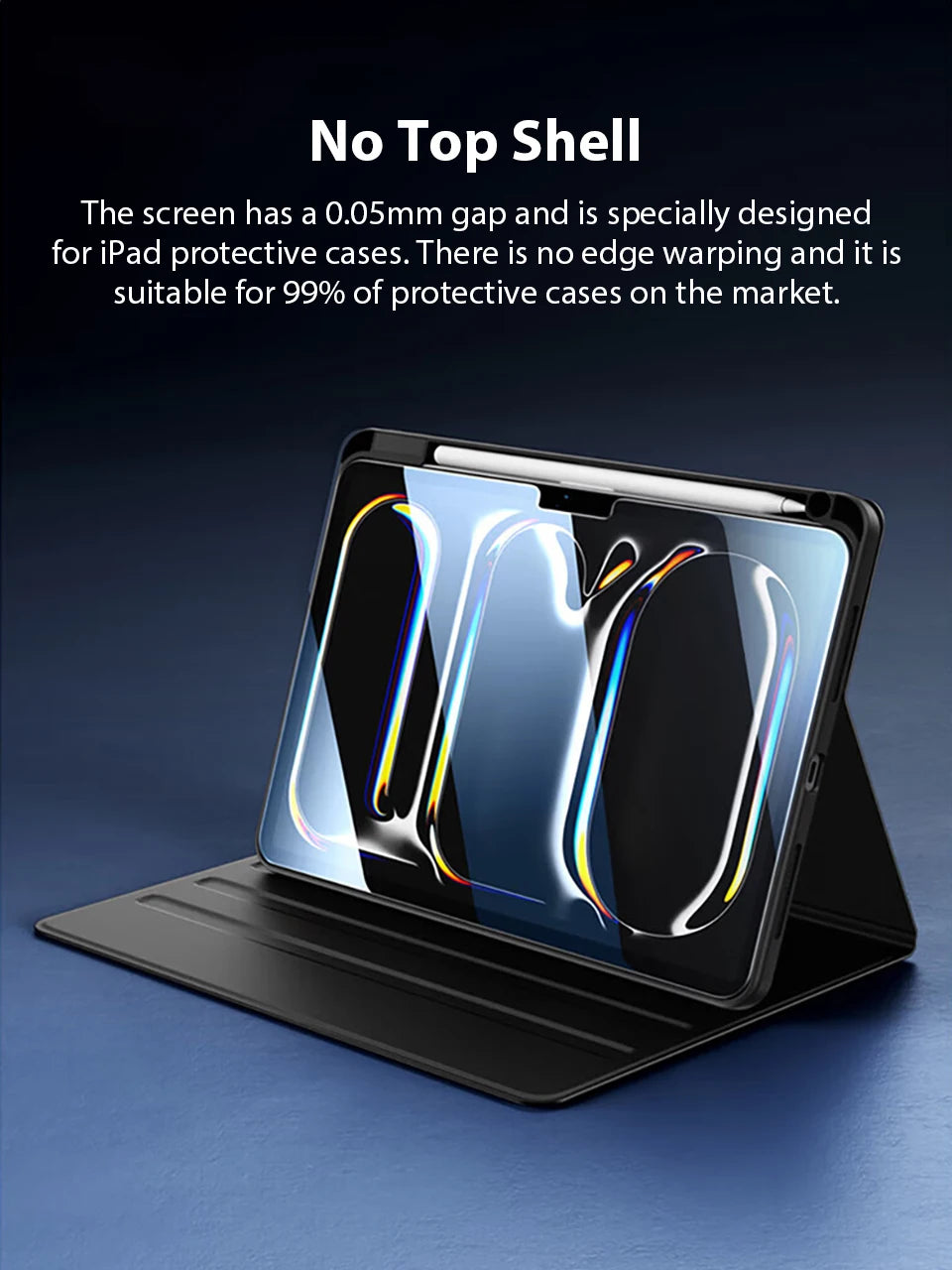 Tempered Glass For Ipad Pro 13 12.9 2024 Air 11 5 4 3 2 1 M4 M2 Screen Protector For 10 9 9th 10th Generacion Mini 7 6 10.2 Film