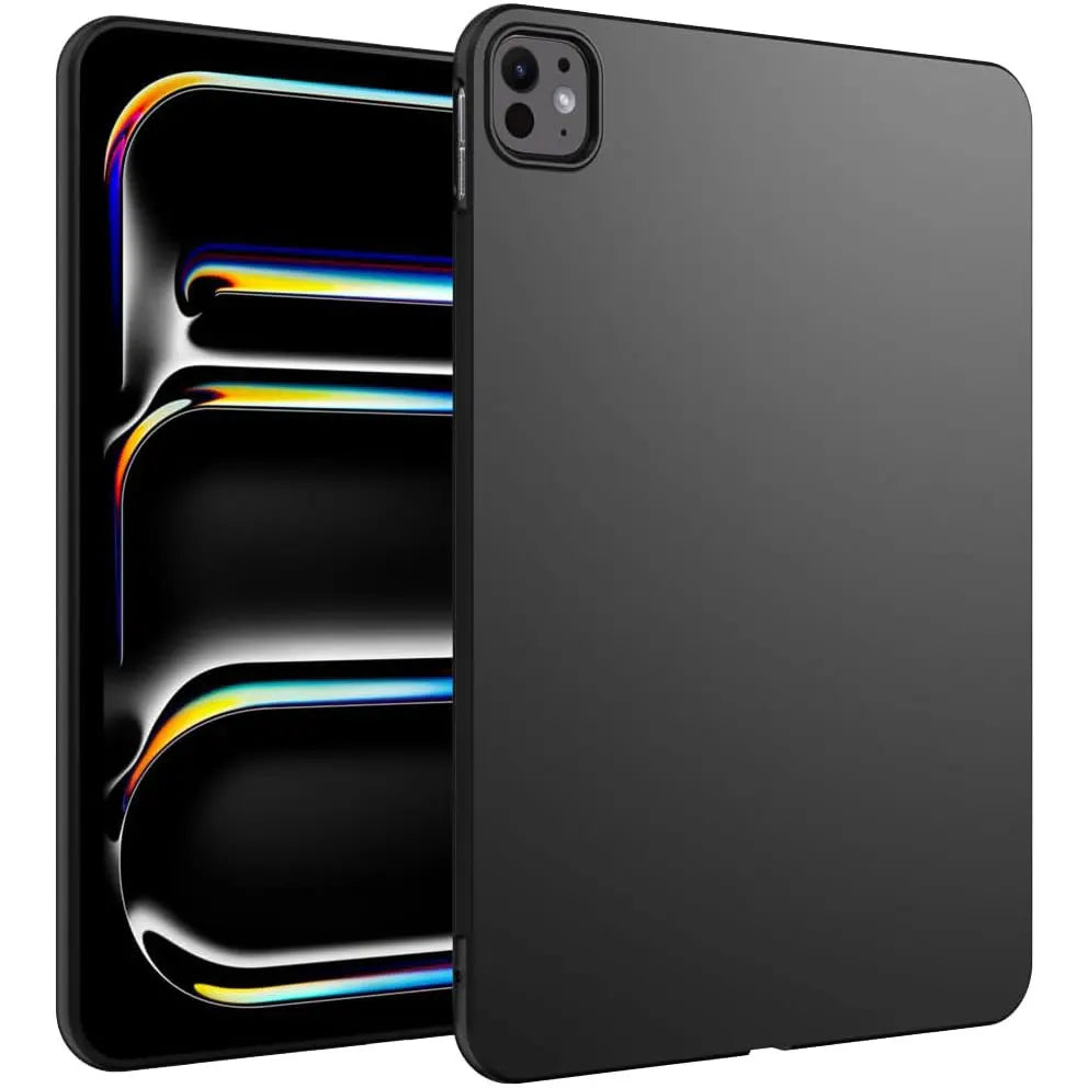 Tablet Case For iPad 5th 6th 7th 8th 9th 10th Mini Air 1 2 3 4 5 6 11 13 2024 Pro 11 12.9 13 10.5 9.7 Black Protective Cover