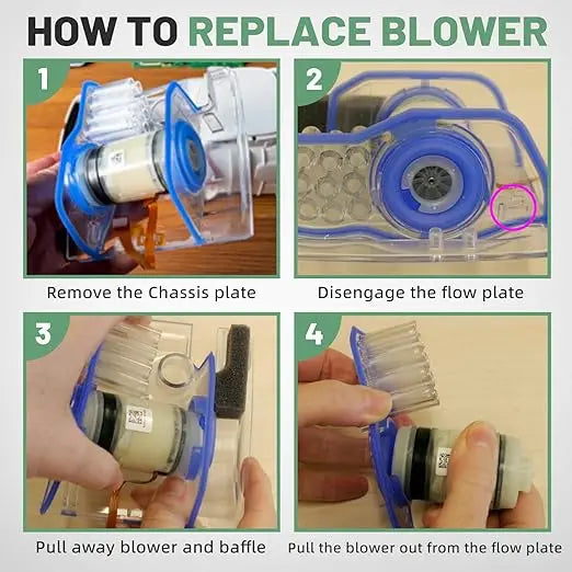 CPAP Motor Blower Pump, Compatible with Resmed Airsense 11 & S11 AirMini Machine - for CPAP Motor Repair