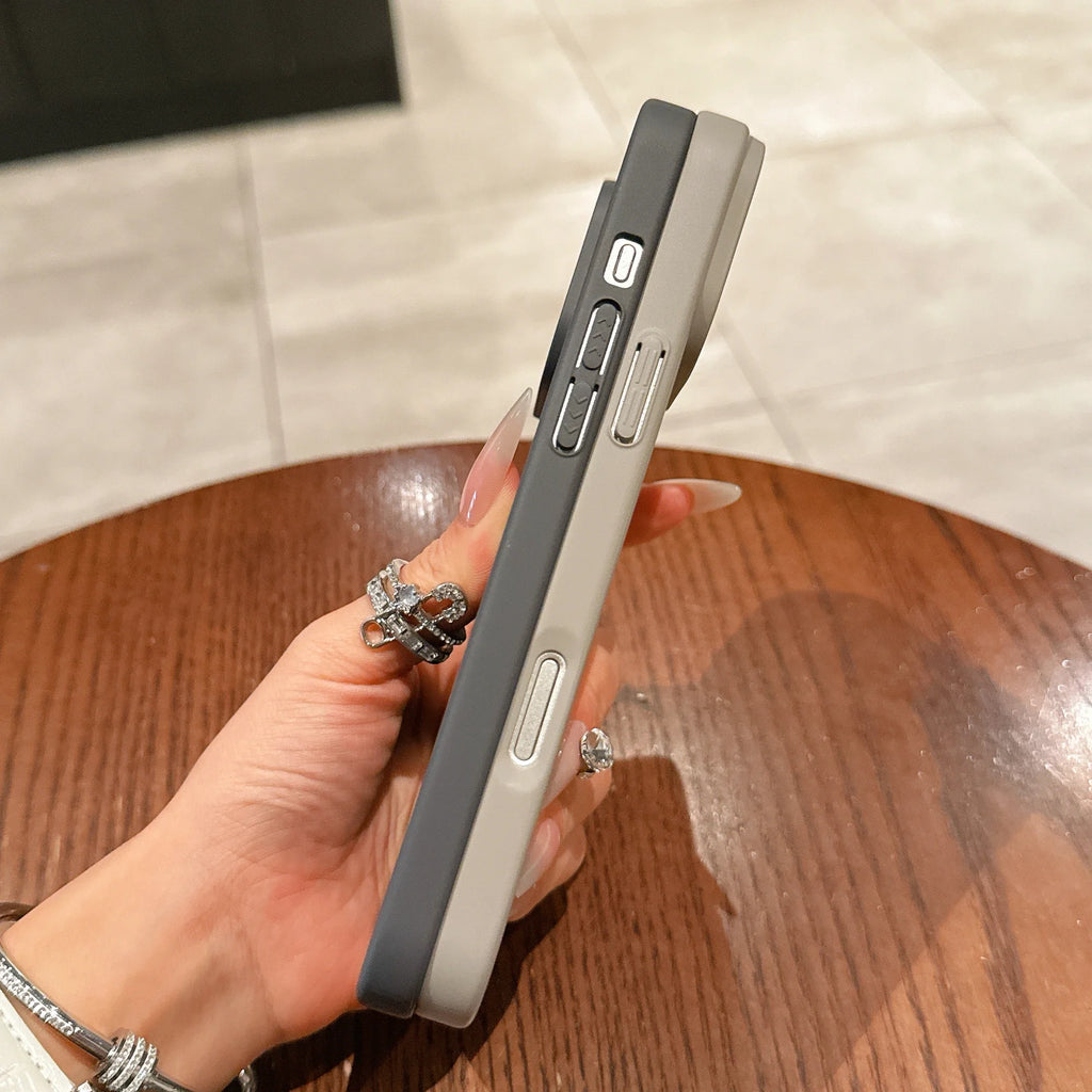 Ultra Thin PC Magnetic Phone Case For iPhone 17 16 15 14 13 12 Mini 11 Pro XR XS Max Plus Protection Magsafe Shockproof Cover