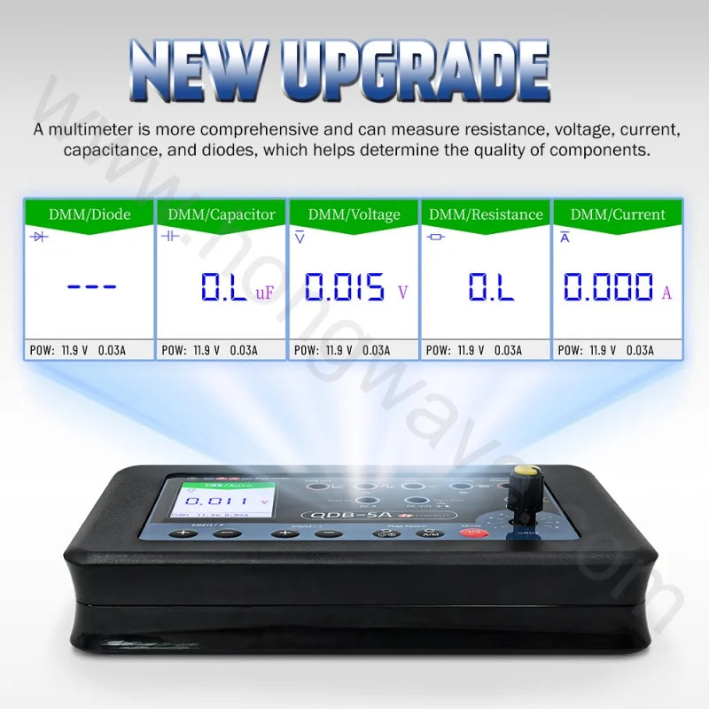 QDB 3A 4A QDB-5A Automotive Actuator Tester Oscilloscope Multimeter PWM Signal Generator Stepper Motor Driver Ignition Coil Tool