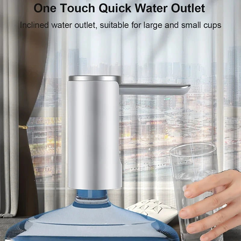 New Arrival Home Gadgets Smart Home Gadgets Electric Water Pump Folding Automatic Drinking Water Bottle Dispenser