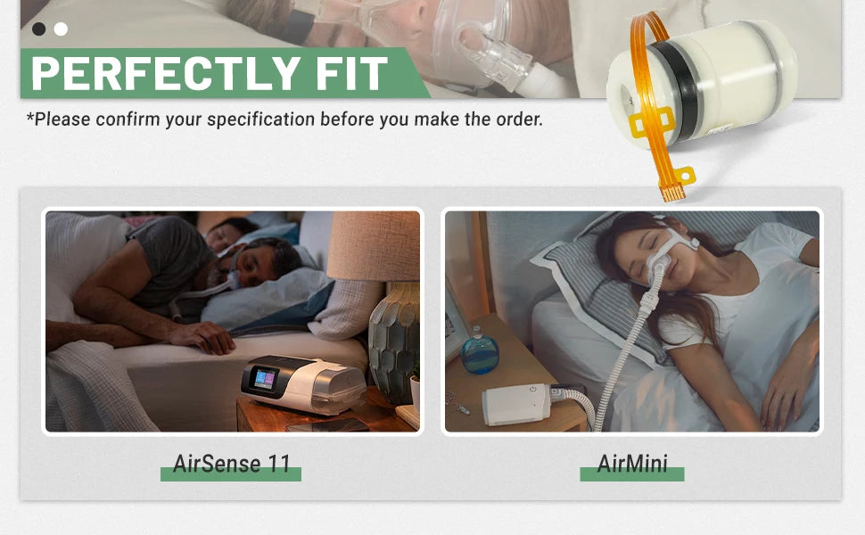 CPAP Motor Blower Pump, Compatible with Resmed Airsense 11 & S11 AirMini Machine - for CPAP Motor Repair