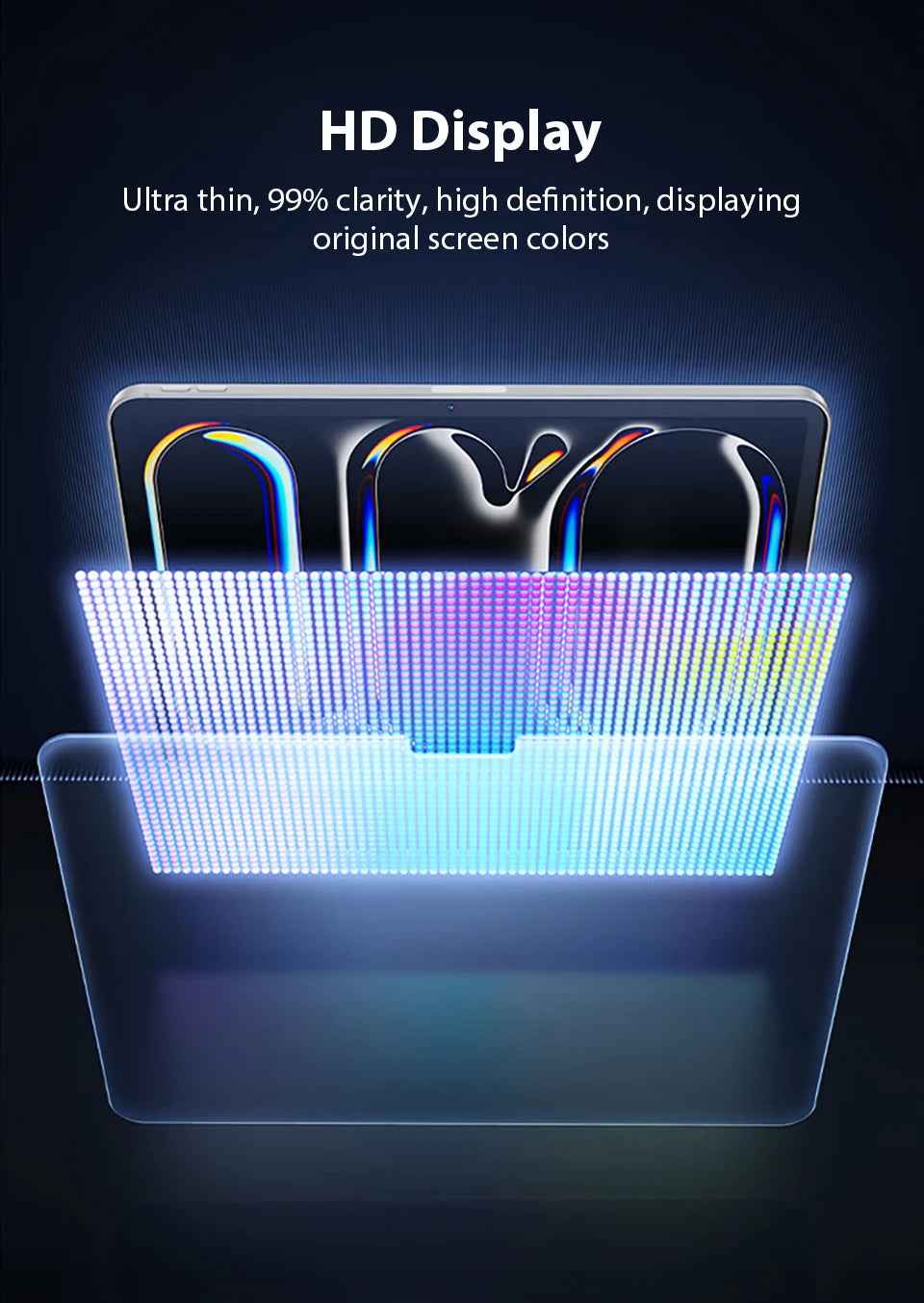 Tempered Glass For Ipad Pro 13 12.9 2024 Air 11 5 4 3 2 1 M4 M2 Screen Protector For 10 9 9th 10th Generacion Mini 7 6 10.2 Film