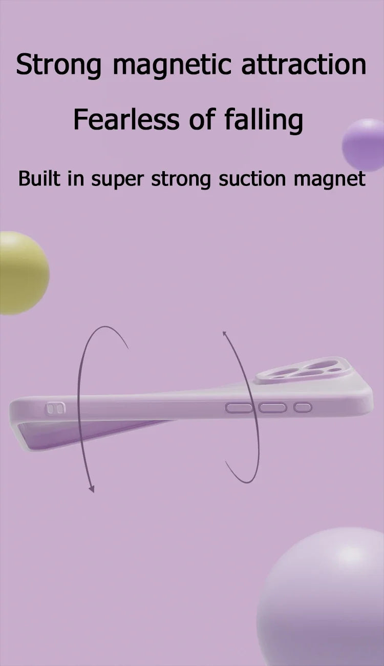 Original Liquid Soft Silicone For Magsafe Wireless Charge Magnetic Case For iPhone 16 Plus 15 14 13 12 Pro Max 11 Cover