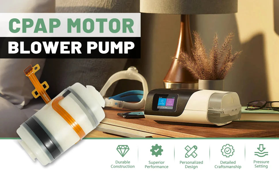 CPAP Motor Blower Pump, Compatible with Resmed Airsense 11 & S11 AirMini Machine - for CPAP Motor Repair