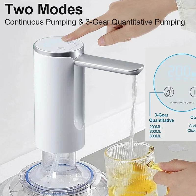 New Arrival Home Gadgets Smart Home Gadgets Electric Water Pump Folding Automatic Drinking Water Bottle Dispenser