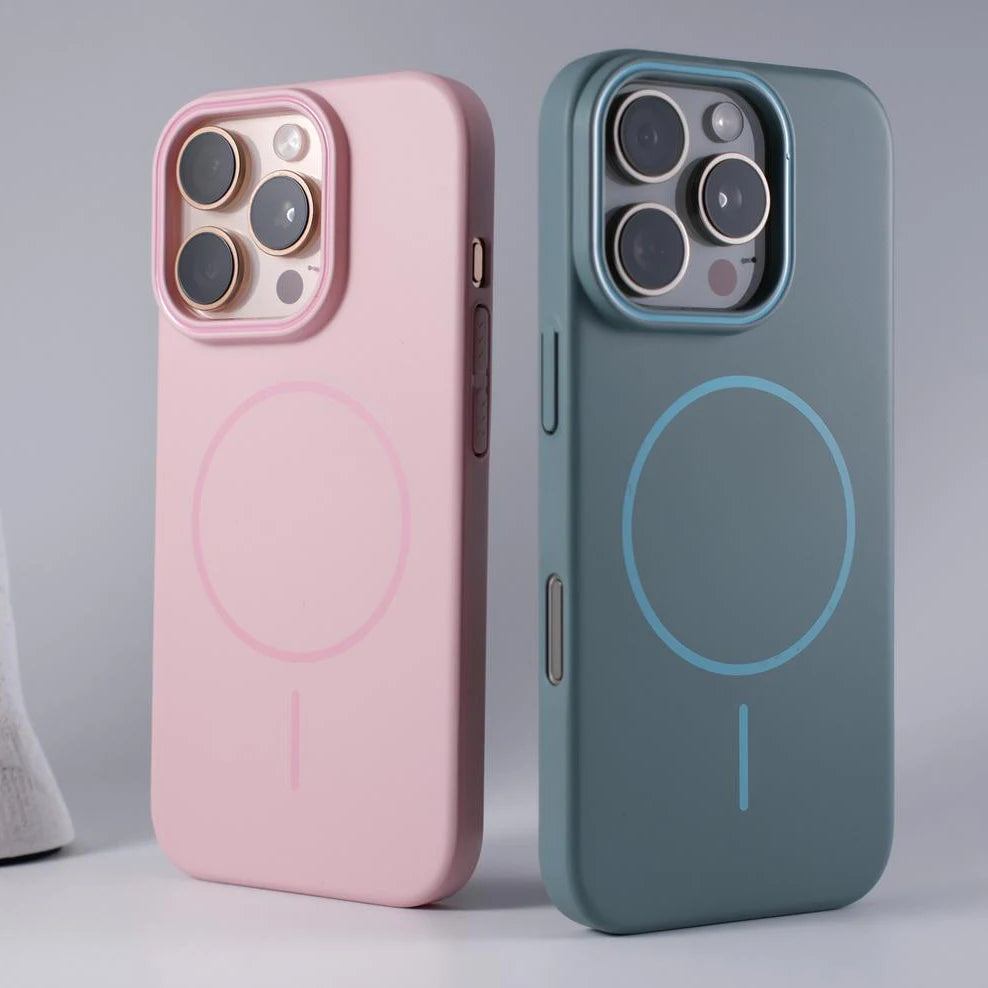 Luxury Original Hard PC For Magsafe Case for iPhone 16 15 14 Pro Max 13 12 Mini 11 Pro Plus Shockproof Matte Thin Magnetic Cover