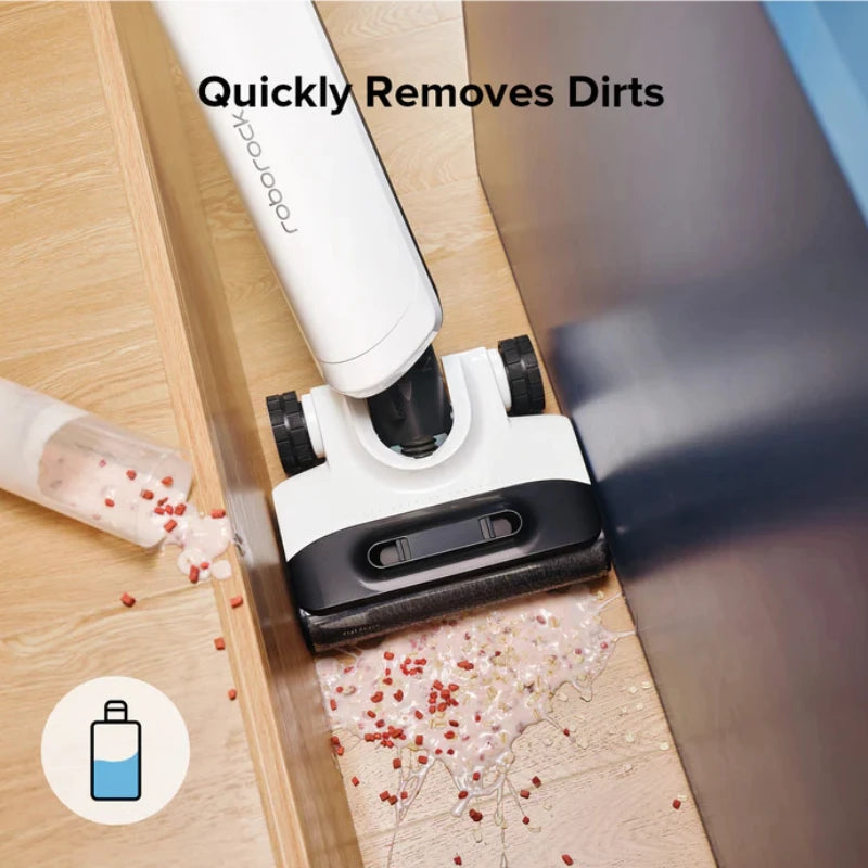 Original Roborock Floor Cleaning Solution Compatible Robot Vacuum Cleaners with Mopping and Wet & Dry Vacuum, 1L HA20