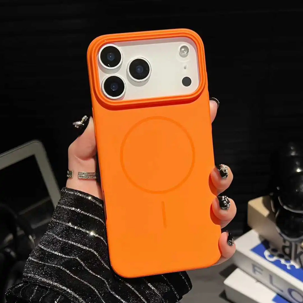 Luxury Original Hard PC Magsafe Case for iPhone 16E SE4 16 15 14 Plus 13 12 Mini 11 Pro Max Shockproof Matte Thin Magnetic Cover