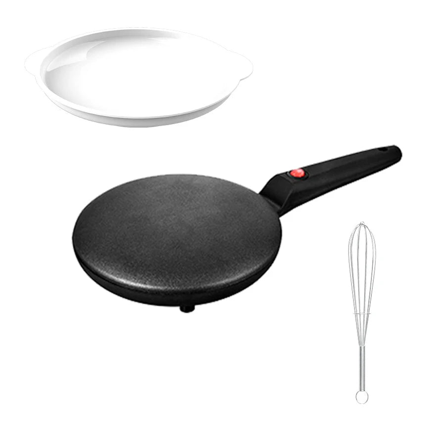 Cake Maker Machine Electric Crepe Maker Breakfast Pizza Baker Pancake Baking Pan Non-Stick Pan Chinese Spring Roll Cooking Pan