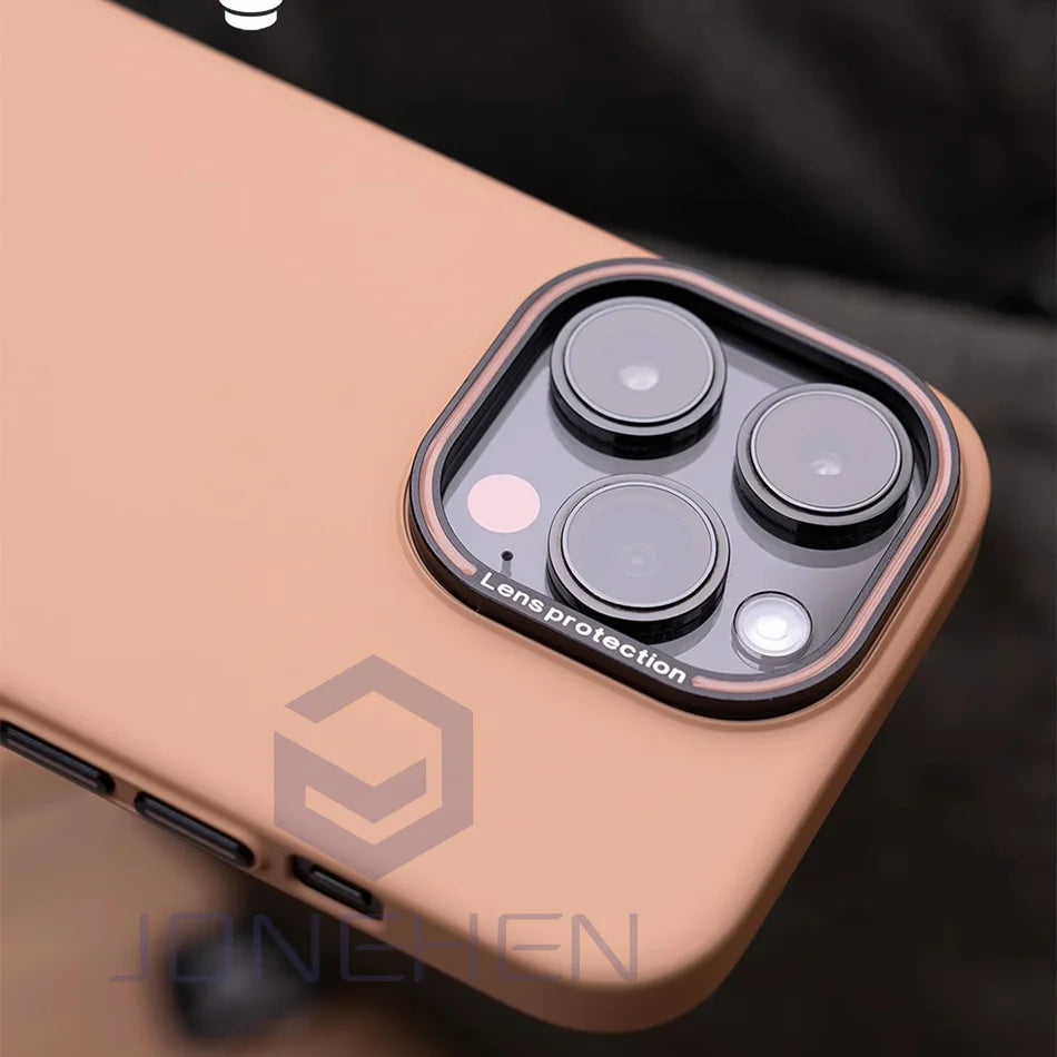 Retro Ultra Thin Matte Hard Case For iPhone Air 15 14 Plus 13 12 16 17 Pro Max Shockproof Slim Silky Skin Solid Color PC Cover